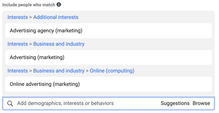 Detailed Targeting